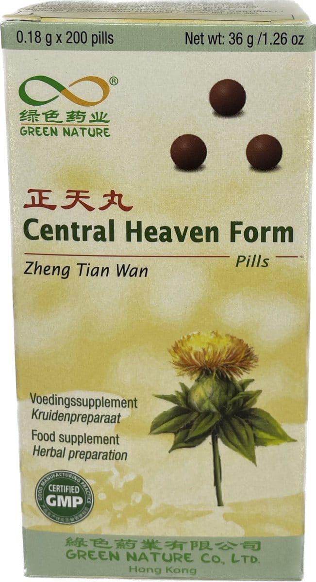 Central Heaven Form – Zheng Tian Wan (migraine, hoofdpijn)