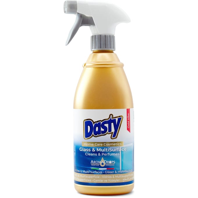 Dasty Gold Glas Reiniger Voor Ramen 700 Ml Spray
