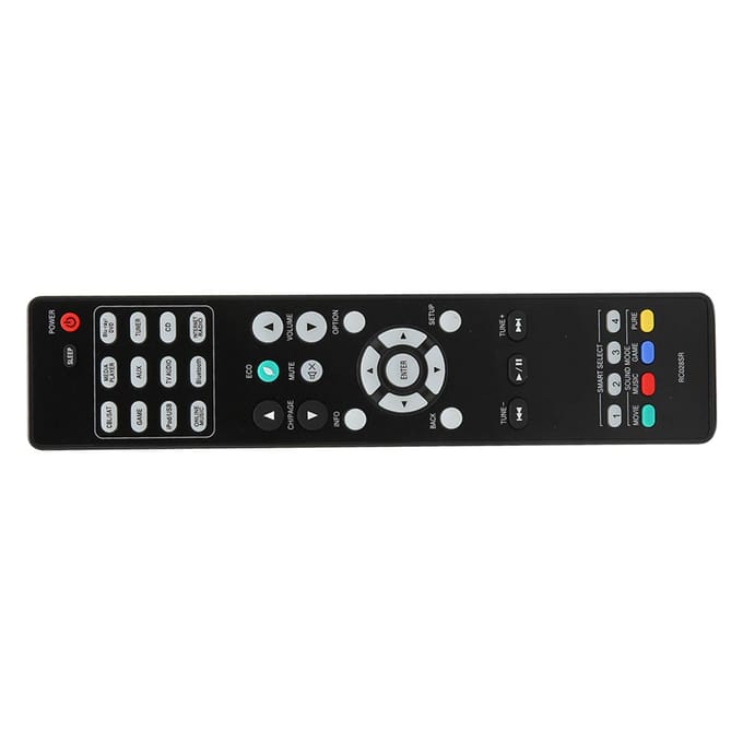Vervangende Afstandsbediening Ergonomische Vervangende Afstandsbediening voor Marantz NR1506 AV Surround Receiver black