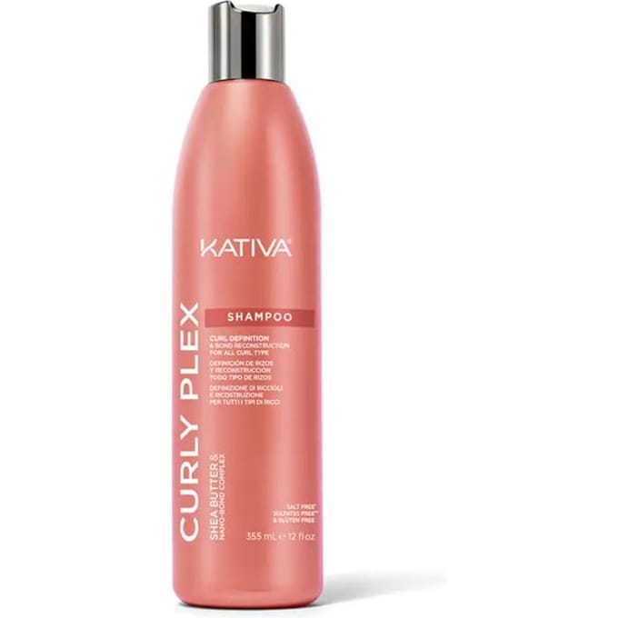 KATIVA CURLY PLEX Kruldefiniërende Shampoo 355 ml