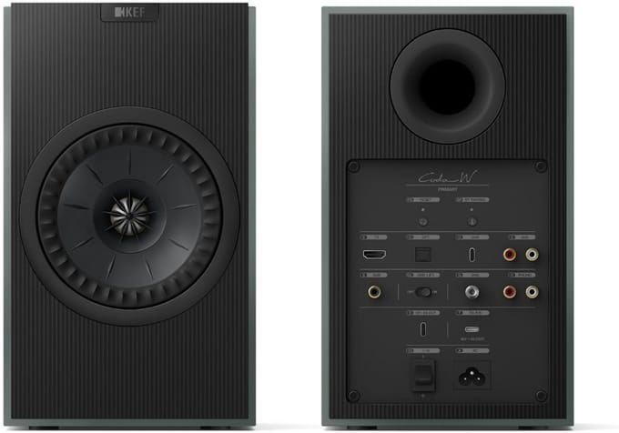 Kef Coda W Actieve HiFi-Luidspreker - Moss Green (Paar)