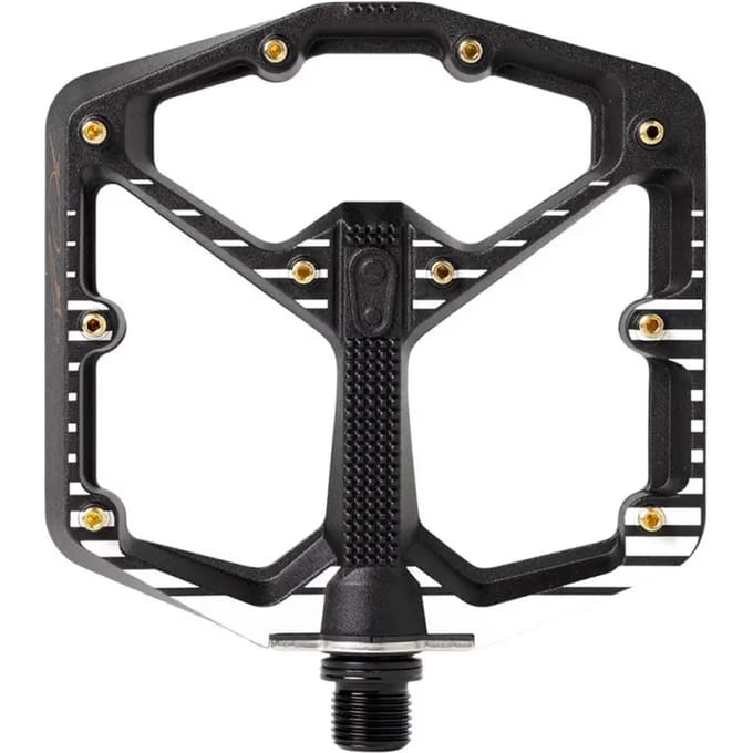 Crankbrothers Stamp 7 Fabio Wibmer Big Pedalen Goud Grande