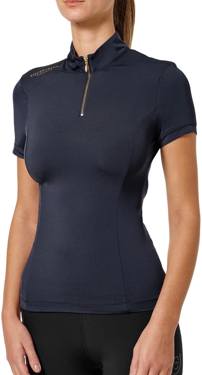 Equestrian Stockholm trainings shirt blue maat l