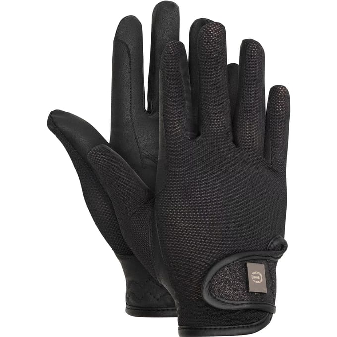 Imperial Riding - Handschoenen Summercool - Zwart - Maat S