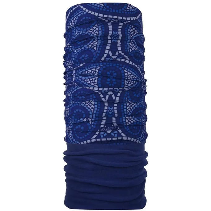 Tour de cou in microfibre polartec MATT Creta Blau
