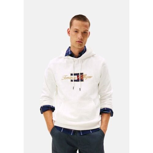 Capuchon sweaters Tommy Hilfiger MW0MW41502 ICON GOLD-YBL ECRU