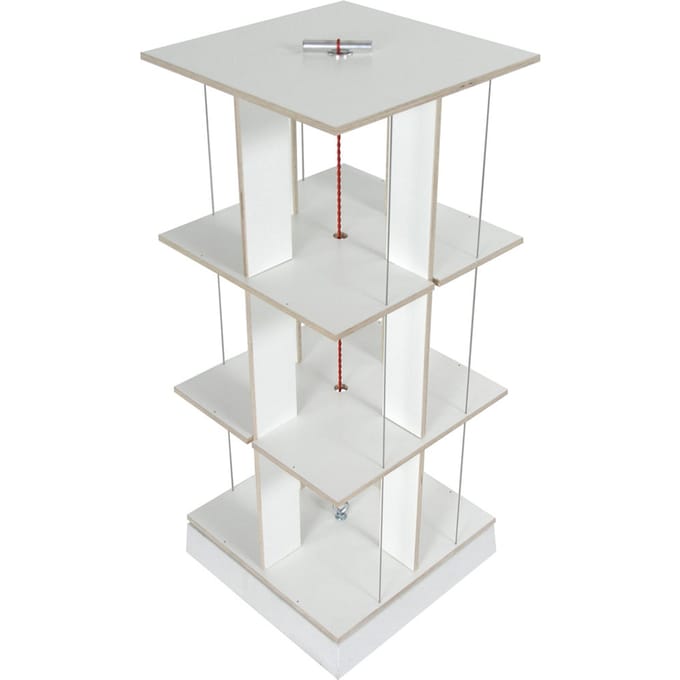Moormann - Buchstabler M - boekentoren - wit (FU) - S - wit (FU)
