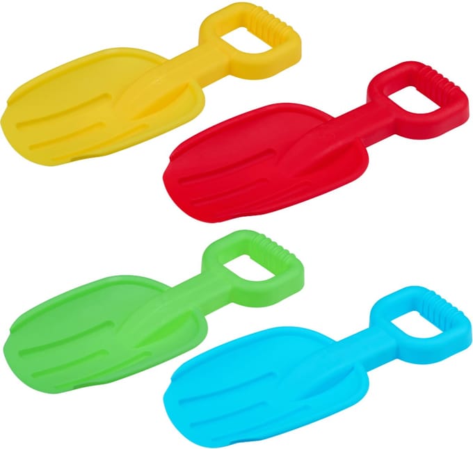 Beach shovel 38x16x4cm 4as