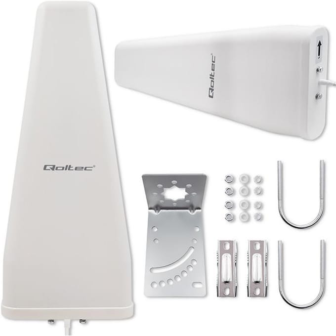 Qoltec 5G LTE Serie - Buitenantenne - 14 dBi - Dual