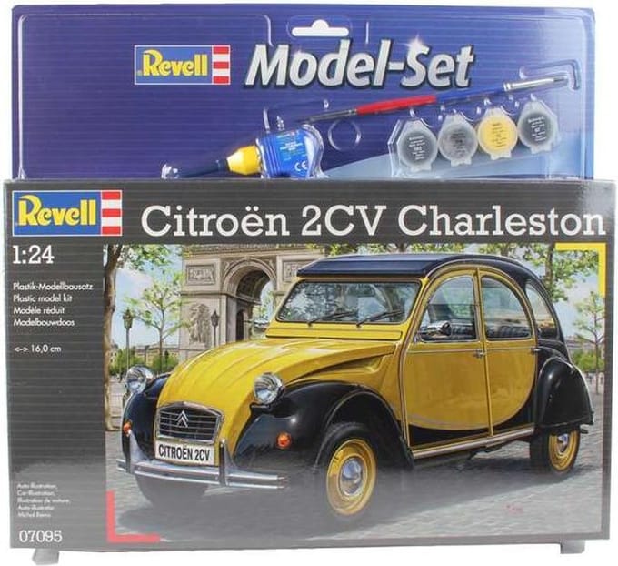 Revell Modelbouwpakket Militaire voertuigen - 67095 Citroen 2CV - Model Set Plastic - 1:24 - Modelbouw