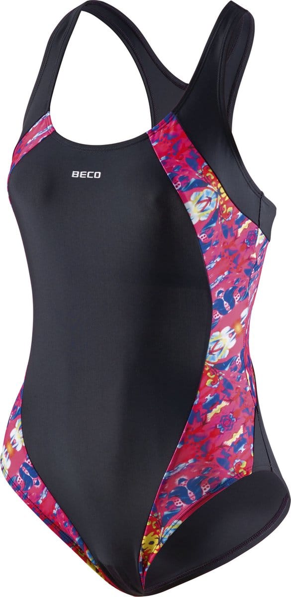 BECO badpak, competition, zwart, maat 38