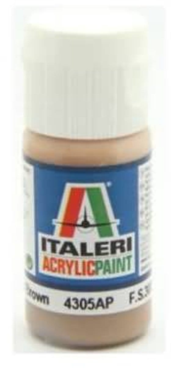 Italeri 4305ap - Flat Light Brown - Modelbouwverf Acryl