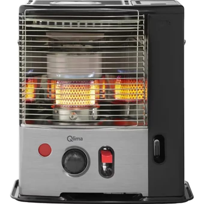 Petroleumkachel Qlima - R 8128 S C-2 - Zwart