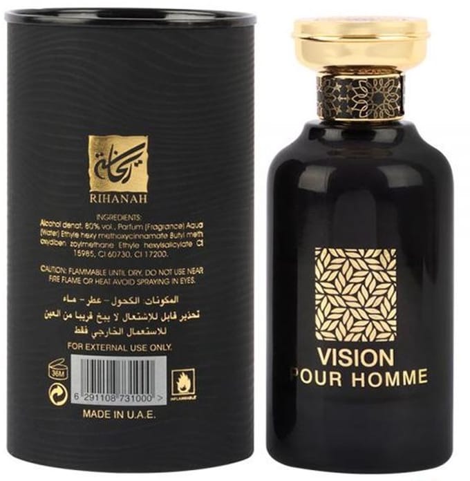 Rihanah Rihanah Vision Pour Homme eau de parfum spray 100 ml