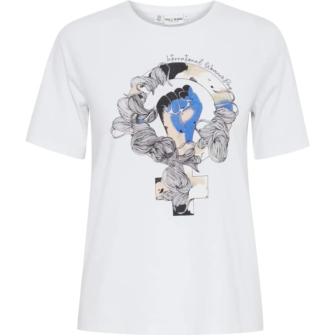 Dames-T-shirt Pulz Jeans Ady