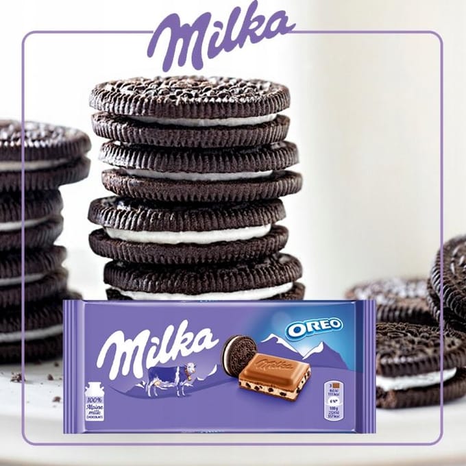 Milka Oreo Melkchocolade 100 g