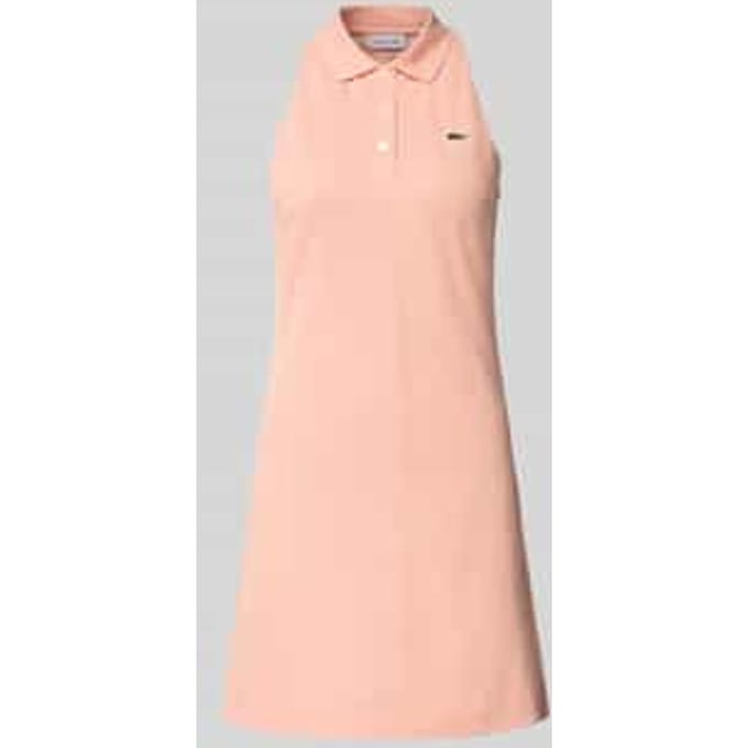 slim fit polojurk van katoenmix