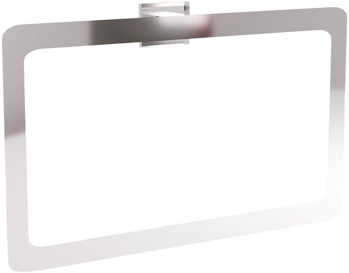 Rea 210 Oste - Handdoekhouder - Chroom - 22,5X6X13,5Cm