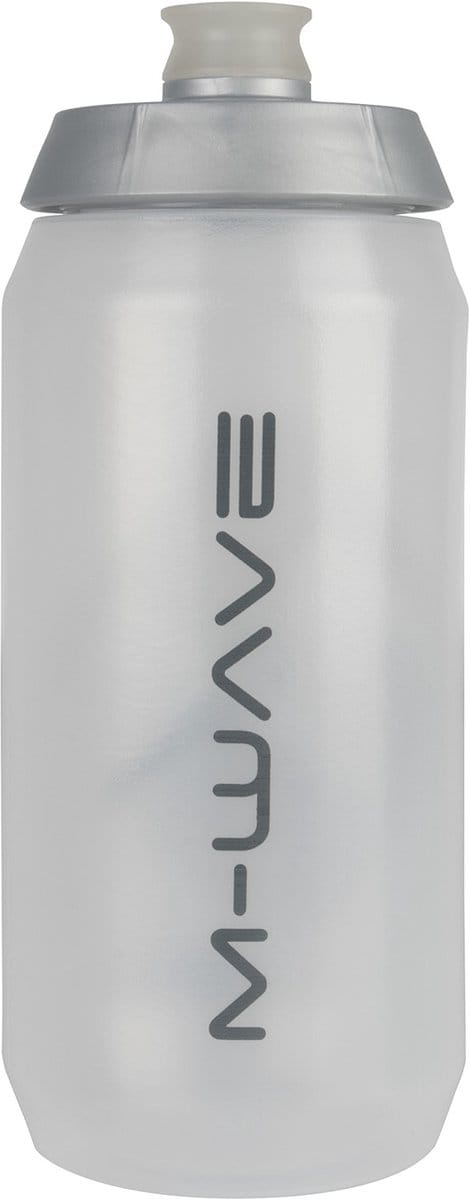 M-Wave Bidon - 550ml - grijs/transparant met indicator