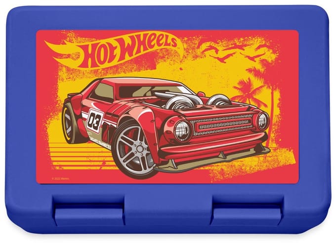 Hot Wheels Coole Auto Op Het Strand Broodtrommel Lunchbox