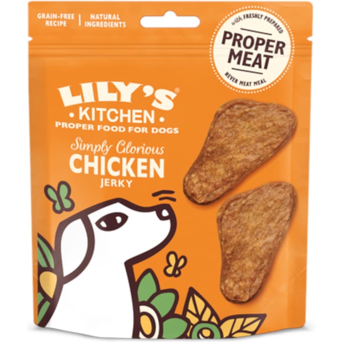 70g Lily's Kitchen Jerkies met kip hondensnacks