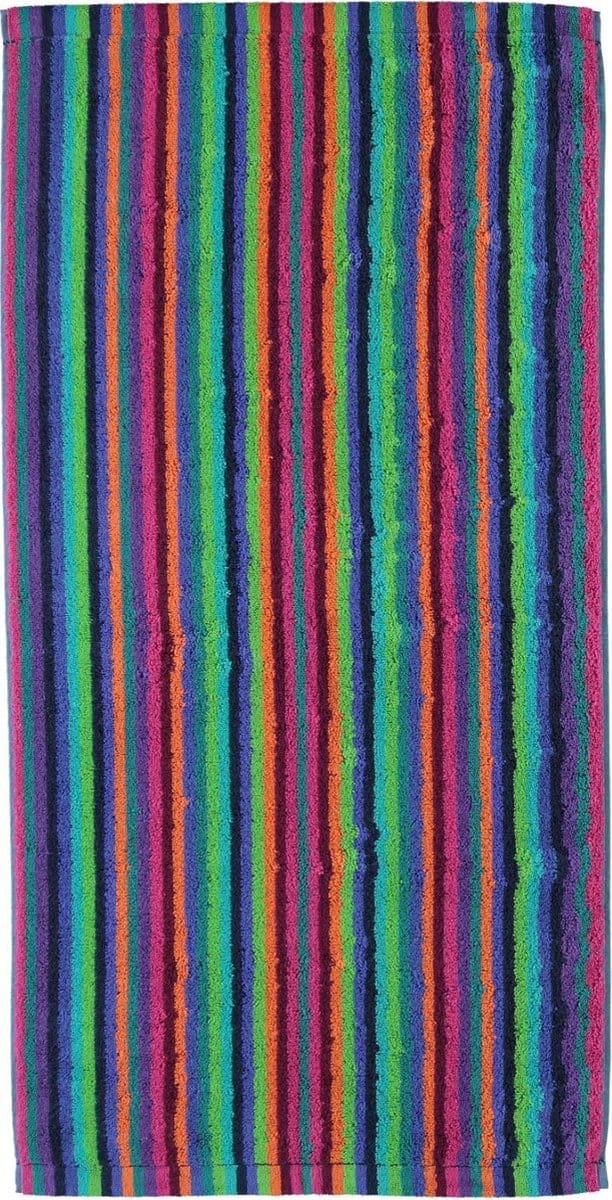 Cawö Lifestyle Streifen Handdoek multicolor 70x140