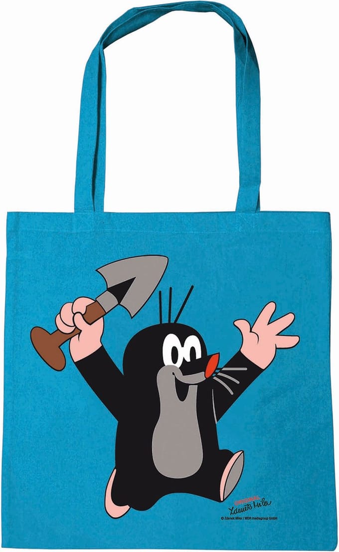 Logoshirt Baumwolltasche Baumwolltasche Der kleine Maulwurf