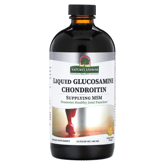 Nature's Answer, Glucosamine Chondroïtine Liquide, Orange, 16 fl oz (480ml)