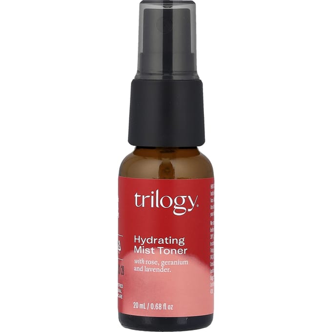Trilogy Hydrating Mist Toner, Alle Huidtypes, 20ml (0,68 fl oz) black