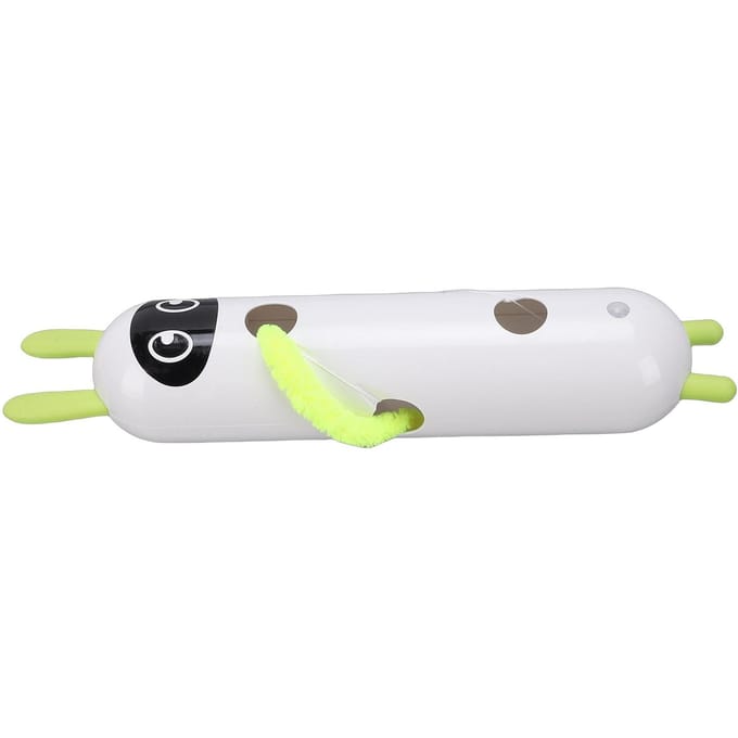 Jouet Interactif pour Chat Détection Intelligente Conception à Ventouse Automatique Jouet Teaser pour Chat white