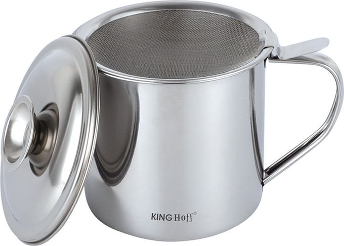 Kinghoff 1726 - Oliecontainer - 1.2 liter - met filter