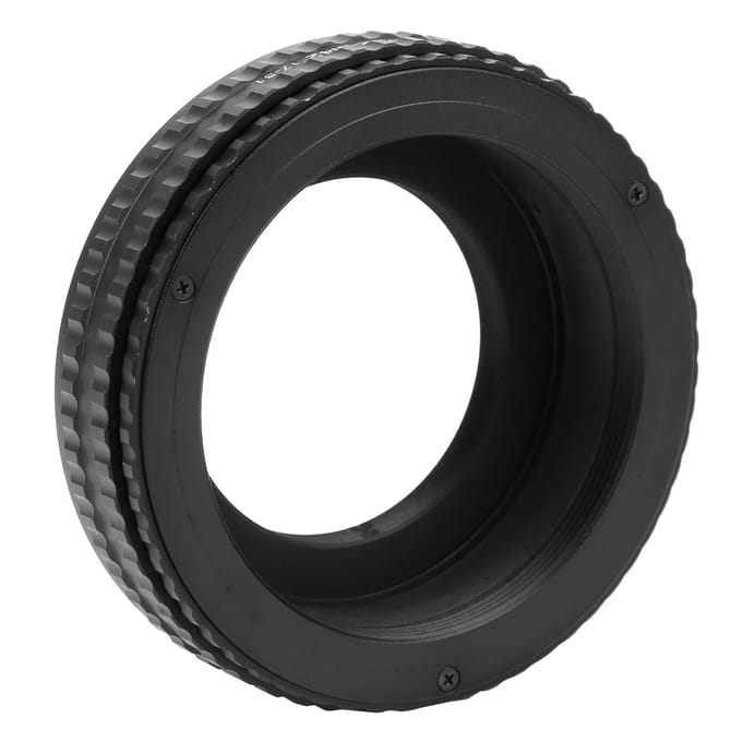 NEWYI M52‑M42 17‑31mm Camera Verstelbare Scherpstelling Helicoid Adapter Macro Verlengbuis black