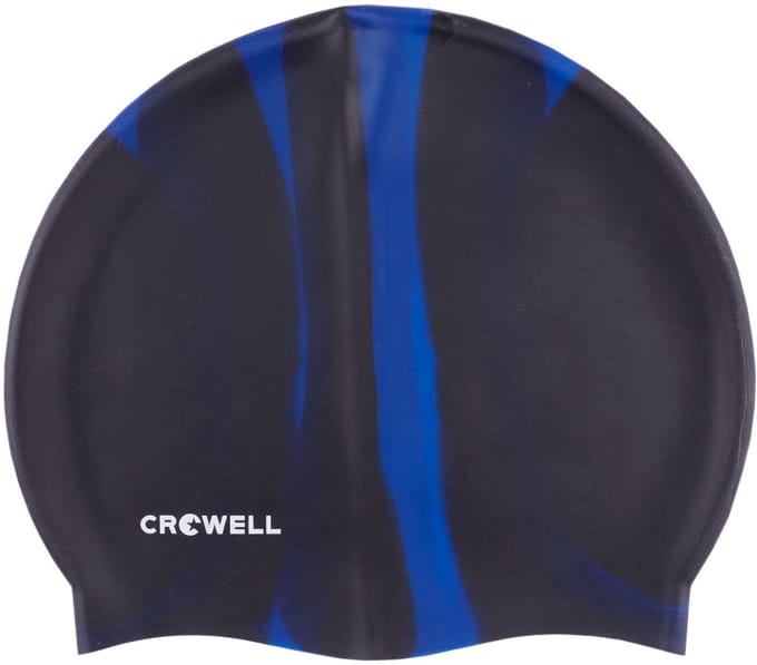 Crowell Badmuts Zwem Siliconen Multi Flame Zwart-Blauw kol.01
