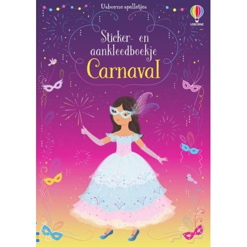 Carnaval - Sticker- En Aankleedboekje
