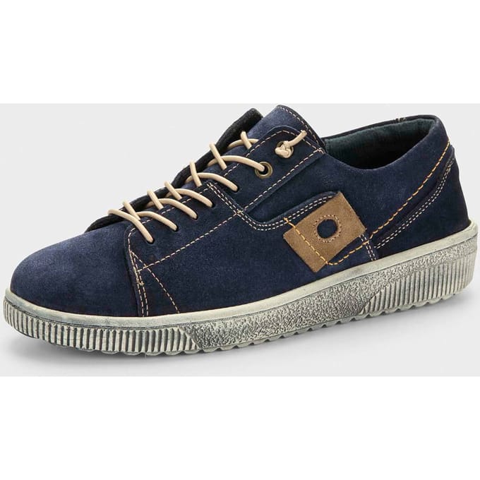 Schoenen van leer van wild - marine - Gr. 38 van Goldner Fashion