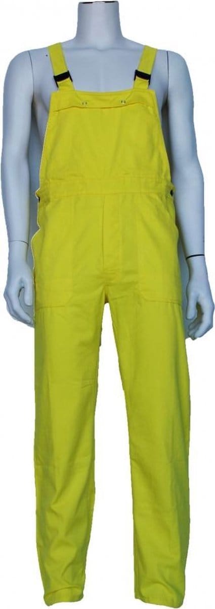 Top Rock Tuinoverall volw TB6535-009 poly/katoen - Geel - 66