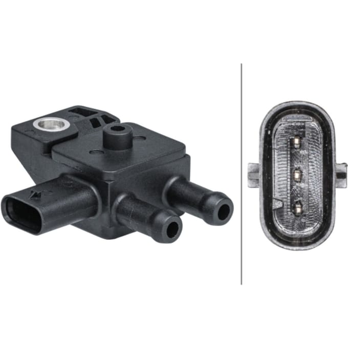 Sensor, uitlaatgasdruk HELLA 6PP 009 403-421