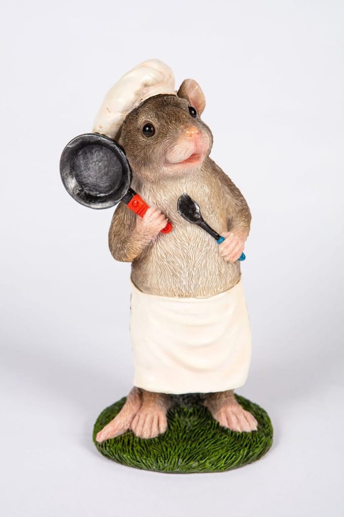 Chef-kok Muis - Hamac - Tuinbeeld
