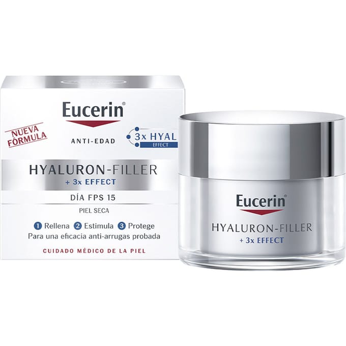 Hyaluron Vulmiddel Dag Droge Huid Spf15 50 ml