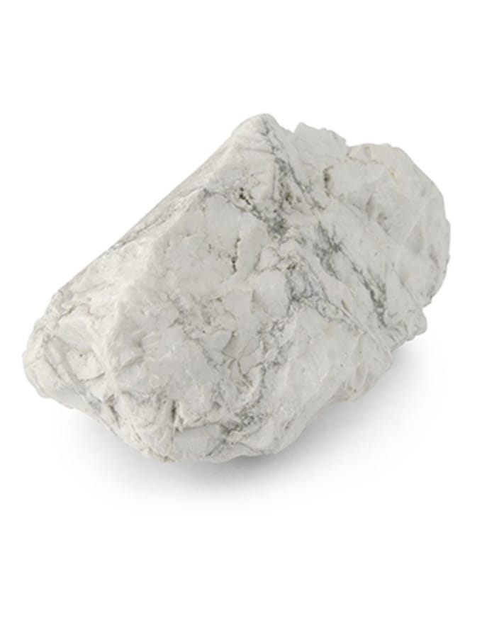 Howliet wit 100 gr. ruwe brokjes
