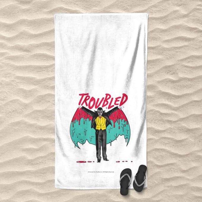 Universal Monsters Dracula Beach Towel