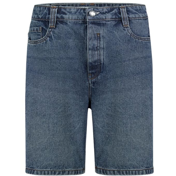 Sublevel Denim Shorts - Mens Bermuda - S tot M - voor Mannen - blauw