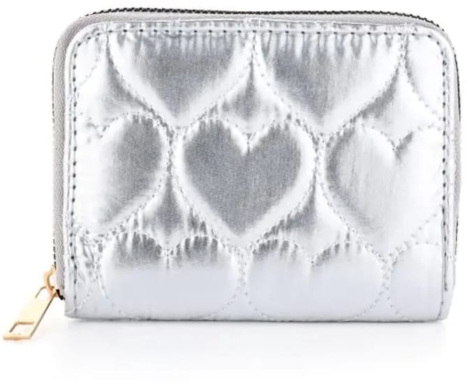 Kleine portemonnee - small wallet- Zilver
