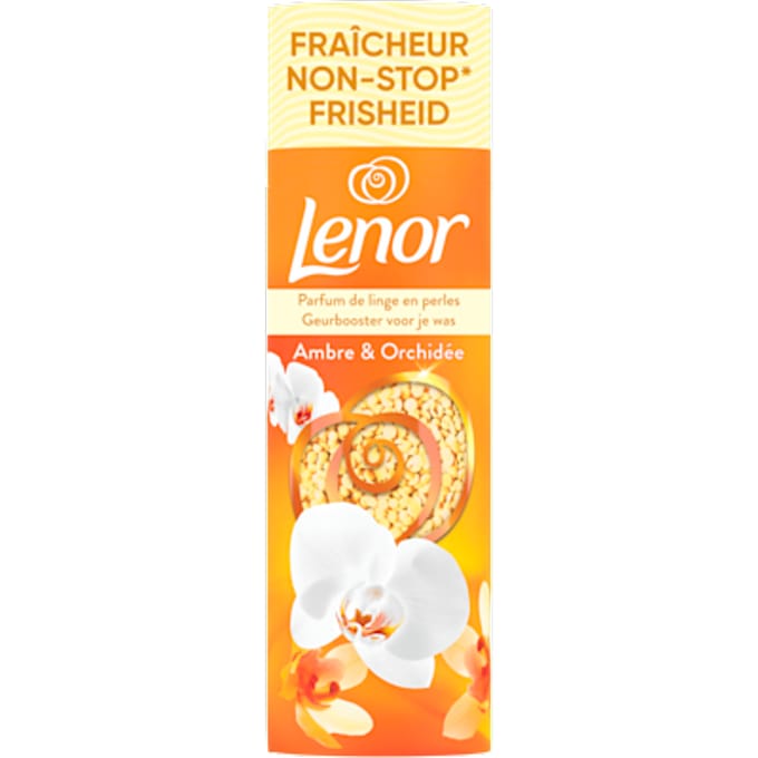 Lenor In-Wash Geurbooster Amber & Orchidee 19 wasbeurten 240 gr