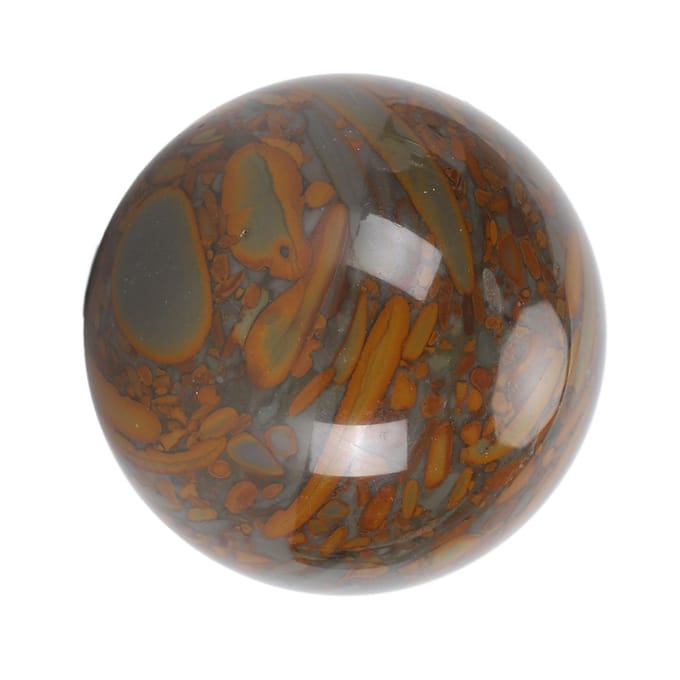 Chinese Gezondheidsbal 51mm Diameter Multifunctionele Chinese Gezondheidsoefening Stress Baoding Bal brown