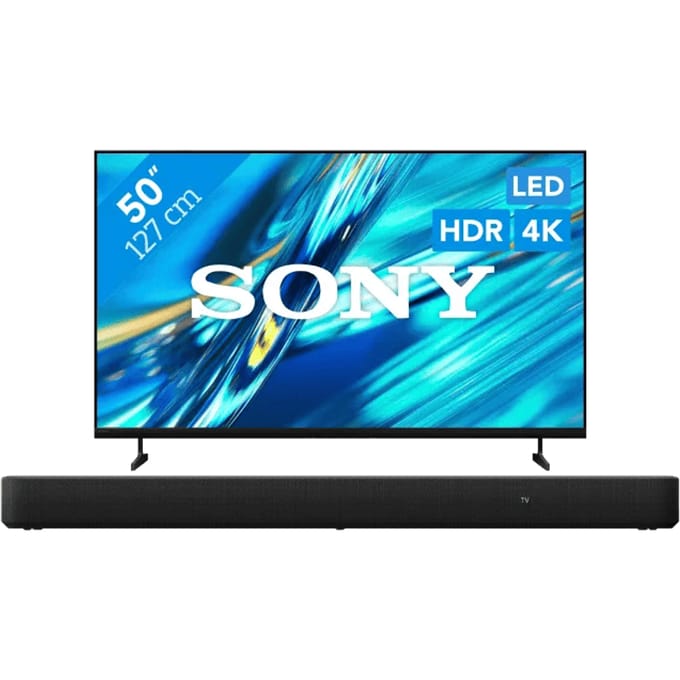 Sony Bravia 3 II Led 50" (2026) + Sony HT-S2000 Zwart