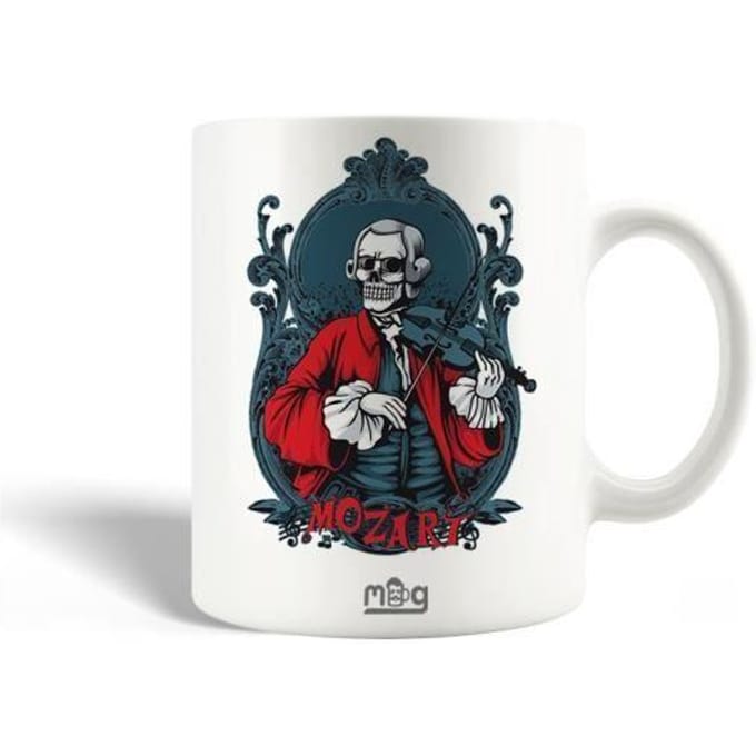Mug en Céramique Skull Mozart