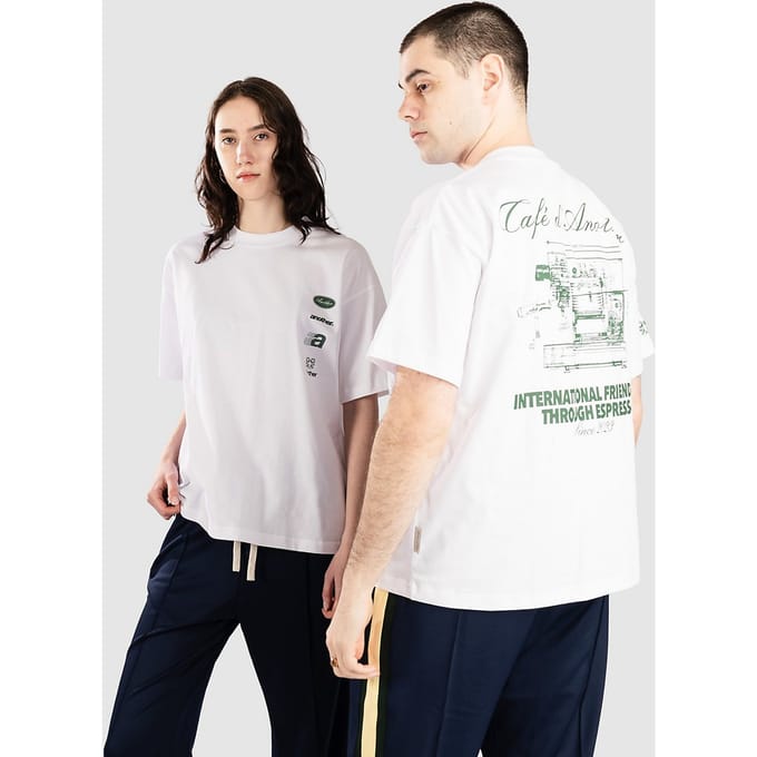 Another Cotton Lab Café D'Another T-Shirt wit