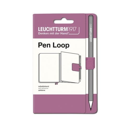 Leuchtturm1917 pen loop zelfklevende pennenlus oud roze