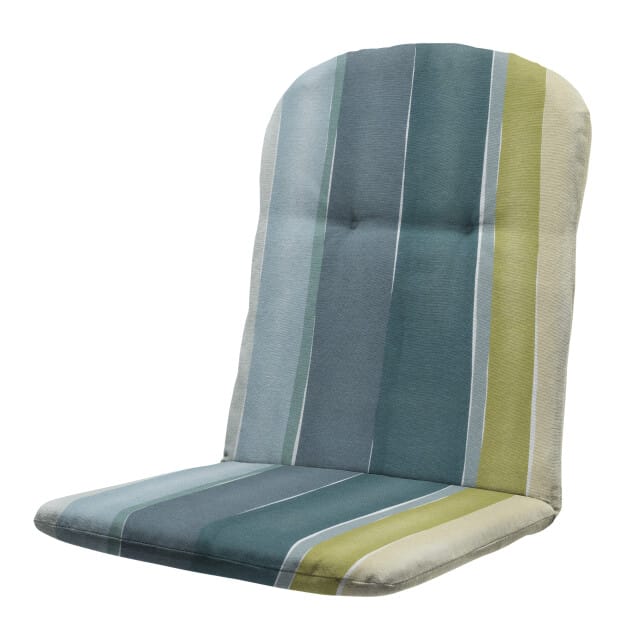 Madison kuipstoelkussen hoge rug nox - 96x45x3,5cm set van 4